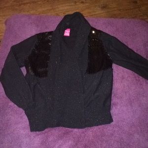 Chaleco tipo suéter para niña